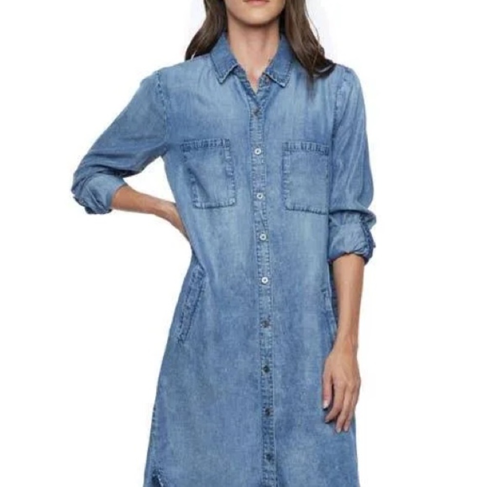 Wash Lab 💙 Chill Out Shirtdress